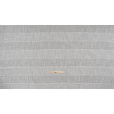 Textured Open Weave Double Wide Drapery Sheers Fabric - Oyster Tactile Stripes - British Imported