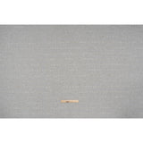 Slubbed Double Wide Drapery Sheers Fabric - Sand Eyelash Fringe Dot Stripes - British Imported