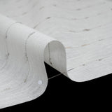 Slubbed Double Wide Drapery Sheers Fabric - Stone Eyelash Fringe Dot Stripes - British Imported
