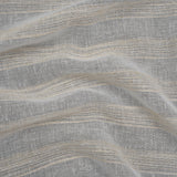 Slubbed Double Wide Drapery Sheers Fabric - Sand Textured Stripes - British Imported