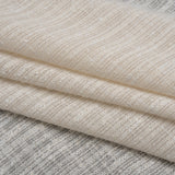 Slubbed Double Wide Drapery Sheers Woven Fabric - Ecru - British Imported