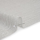 Slubbed Double Wide Drapery Sheers Woven Fabric - Pebble - British Imported