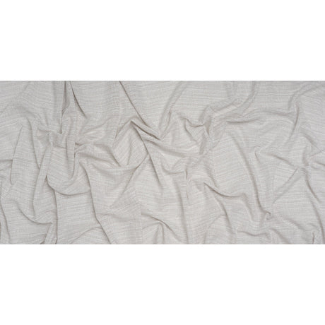 Slubbed Double Wide Drapery Sheers Woven Fabric - Pebble - British Imported