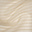 Double Wide Drapery Sheers Woven Fabric - Parchment Textured Checks - British Imported