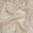 Wrinkled Look Loosely Woven Double Wide Drapery Sheers Fabric - Parchment - British Imported