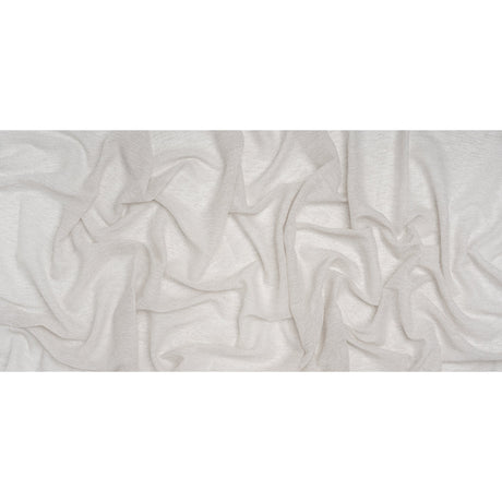 Wrinkled Look Loosely Woven Double Wide Drapery Sheers Fabric - Pebble - British Imported