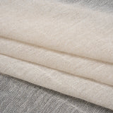 Wrinkled Look Loosely Woven Double Wide Drapery Sheers Fabric - Sand - British Imported