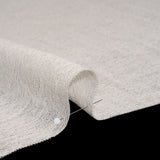 Wrinkled Look Loosely Woven Double Wide Drapery Sheers Fabric - Sand - British Imported