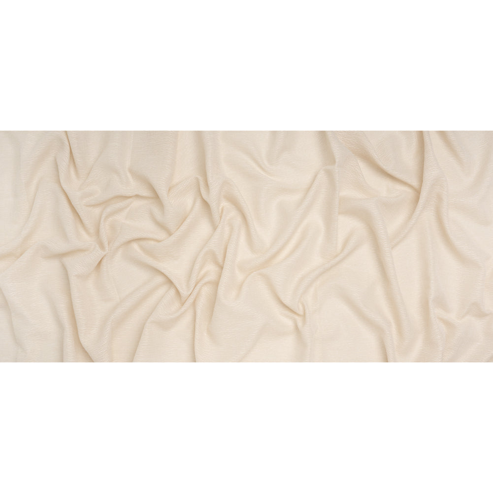 Corded Double Wide Drapery Sheers Fabric - Sand Abstract Texture - British Imported