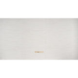 Creped Gauzy Double Wide Drapery Sheers Fabric - Driftwood Slubbed Stripes - British Imported