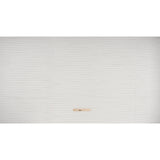 Creped Gauzy Double Wide Drapery Sheers Fabric - Pebble Slubbed Stripes - British Imported