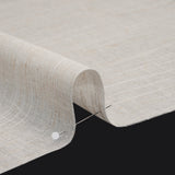 Slubbed Cotton and Linen Double Wide Drapery Sheers Fabric - Ecru Heathered - British Imported