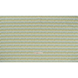 Cotton and Linen Canvas Print - Teal Geometric Block Stripes - British Imported