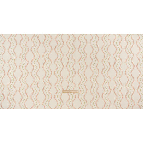 Cotton and Linen Canvas Print - Blossom Waves of Petal and Dots - British Imported