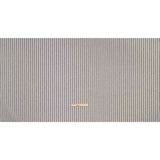 Polyester and Cotton Herringbone Twill - Indigo Stripes - British Imported