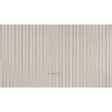 Polyester and Cotton Herringbone Twill - Natural Stripes - British Imported