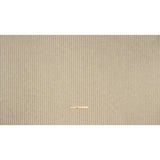 Polyester and Cotton Herringbone Twill - Olive Stripes - British Imported