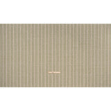 Polyester and Cotton Home Decor Jacquard - Olive Leafy Vine Stripes - British Imported