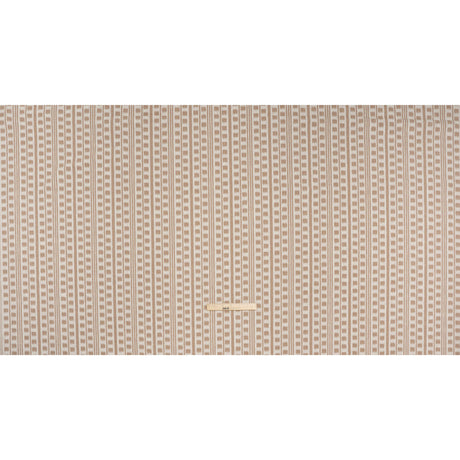 Polyester and Cotton Home Decor Jacquard - Dusky Pink Ikat Squares in Stripes - British Imported