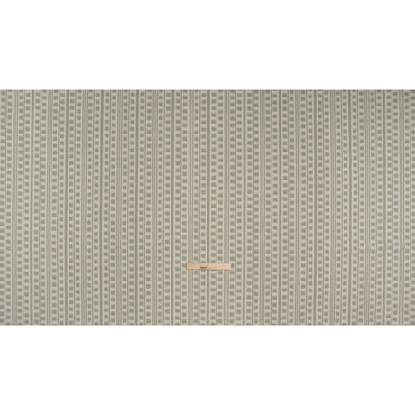 Polyester and Cotton Home Decor Jacquard - Sage Ikat Squares in Stripes - British Imported
