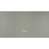 Polyester and Cotton Home Decor Jacquard - Teal Ikat Squares in Stripes - British Imported