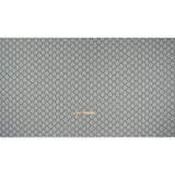 Polyester and Cotton Twill Jacquard - Seafoam Lines of Leaves - British Imported