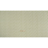 Cotton and Linen Canvas Print - Pistachio Block Print Florals - British Imported
