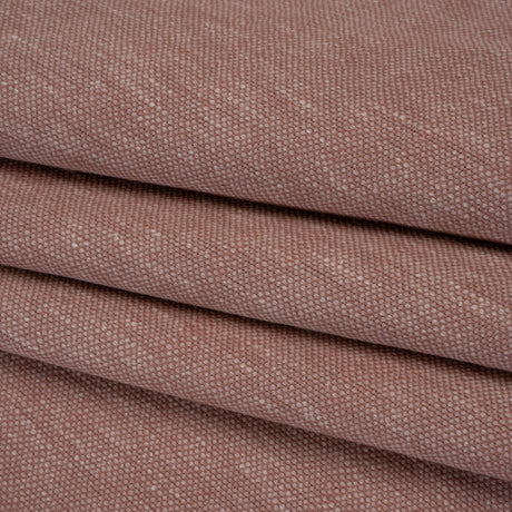 Slubbed Recycled Polyester Home Decor Woven - Blush Heathered - British Imported