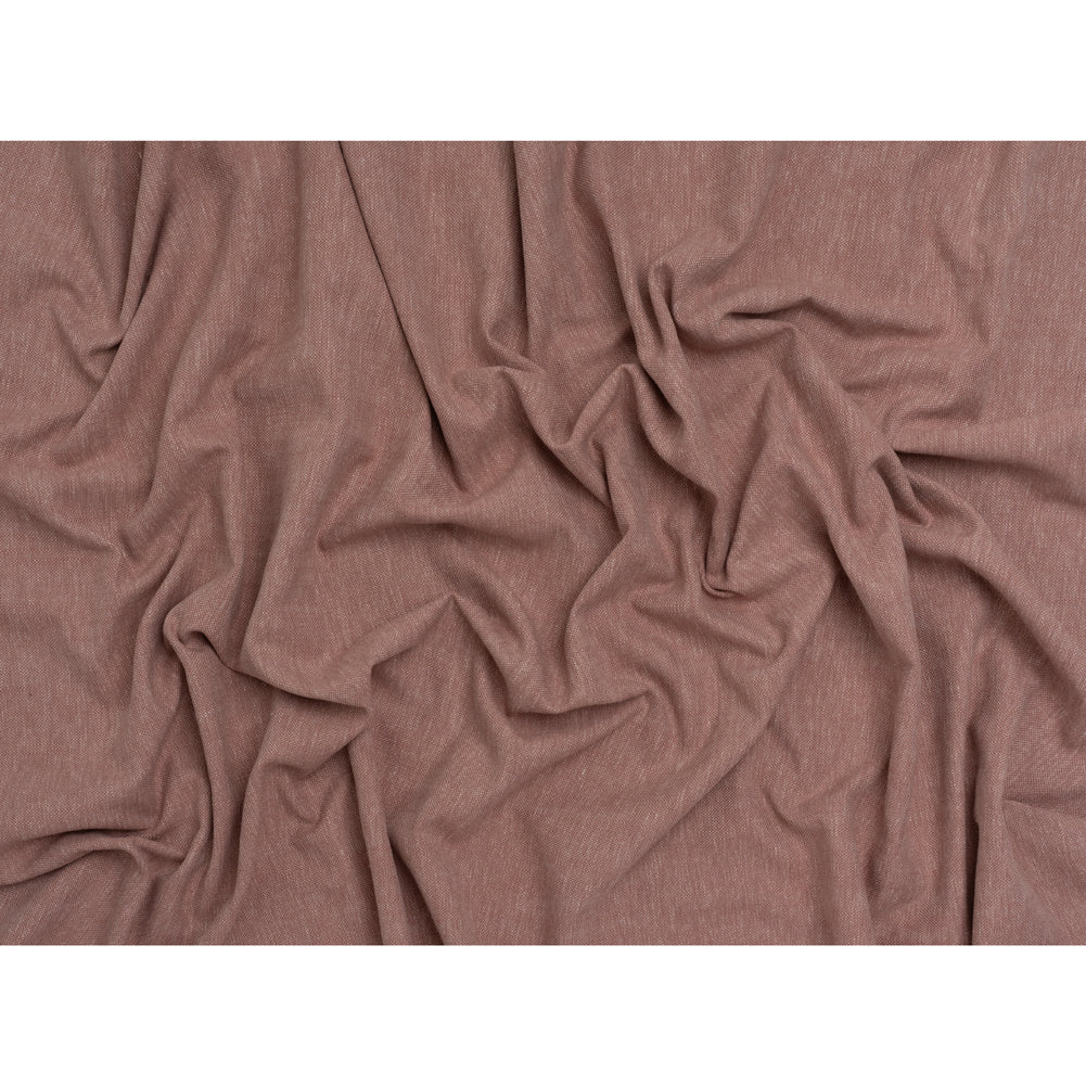 Slubbed Recycled Polyester Home Decor Woven - Blush Heathered - British Imported