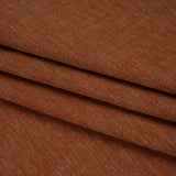 Slubbed Recycled Polyester Home Decor Woven - Ginger Heathered - British Imported