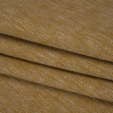 Slubbed Recycled Polyester Home Decor Woven - Maize Heathered - British Imported