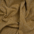 Slubbed Recycled Polyester Home Decor Woven - Maize Heathered - British Imported