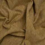 Slubbed Recycled Polyester Home Decor Woven - Maize Heathered - British Imported