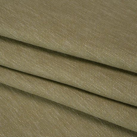 Slubbed Recycled Polyester Home Decor Woven - Pistachio Heathered - British Imported