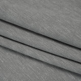 Slubbed Recycled Polyester Home Decor Woven - Silver Heathered - British Imported