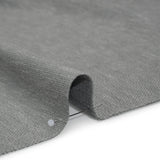 Slubbed Recycled Polyester Home Decor Woven - Silver Heathered - British Imported