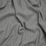 Slubbed Recycled Polyester Home Decor Woven - Silver Heathered - British Imported