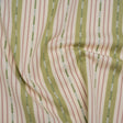 Recycled Polyester Twill Jacquard - Garden Stripes and Dashes - British Imported