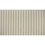 Recycled Polyester Twill Jacquard - Lagoon Stripes and Dashes - British Imported