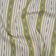 Recycled Polyester Twill Jacquard - Lagoon Stripes and Dashes - British Imported