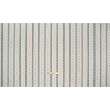 Recycled Polyester Twill Jacquard - Seaspray Stripes and Dashes - British Imported