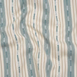 Recycled Polyester Twill Jacquard - Seaspray Stripes and Dashes - British Imported