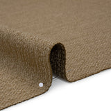 Recycled Polyester Slubbed Boucle Woven - Jute - British Imported