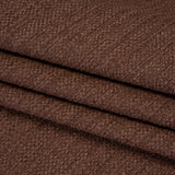 Recycled Polyester Slubbed Boucle Woven - Mulberry - British Imported