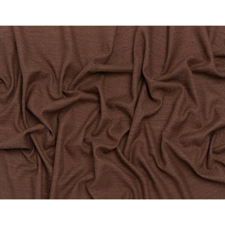 Recycled Polyester Slubbed Boucle Woven - Mulberry - British Imported