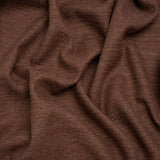 Recycled Polyester Slubbed Boucle Woven - Mulberry - British Imported