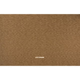 Polyester Boucle Home Decor Jacquard - Caramel Plus Signs - British Imported