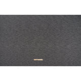 Polyester Boucle Home Decor Jacquard - Ink Plus Signs - British Imported