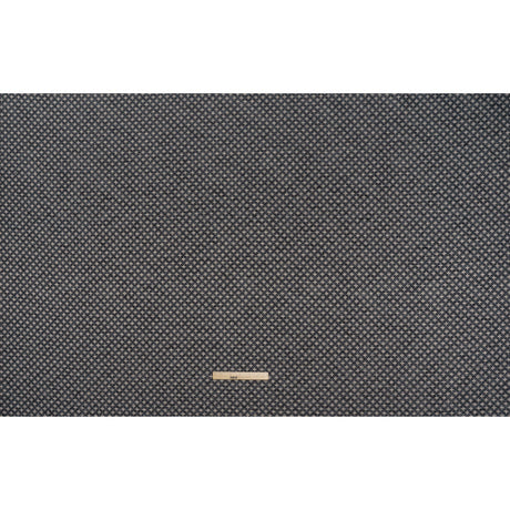 Polyester Boucle Home Decor Jacquard - Ink Plus Signs - British Imported