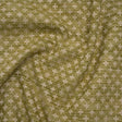 Polyester Boucle Home Decor Jacquard - Leaf Plus Signs - British Imported